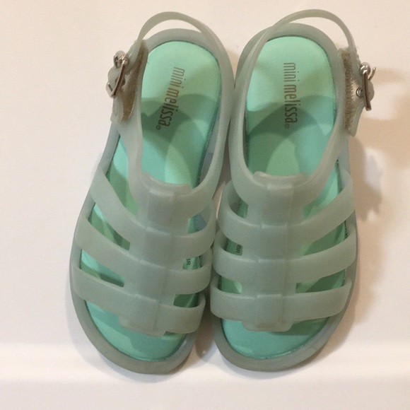 Mini Melissa Other - Mini Melissa Aqua Sandals